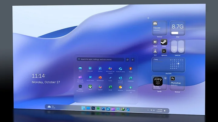 Windows 11 Glass Aesthetic Setup – Modern, Transparent & Minimal Look (2025) | @hellomurohan |