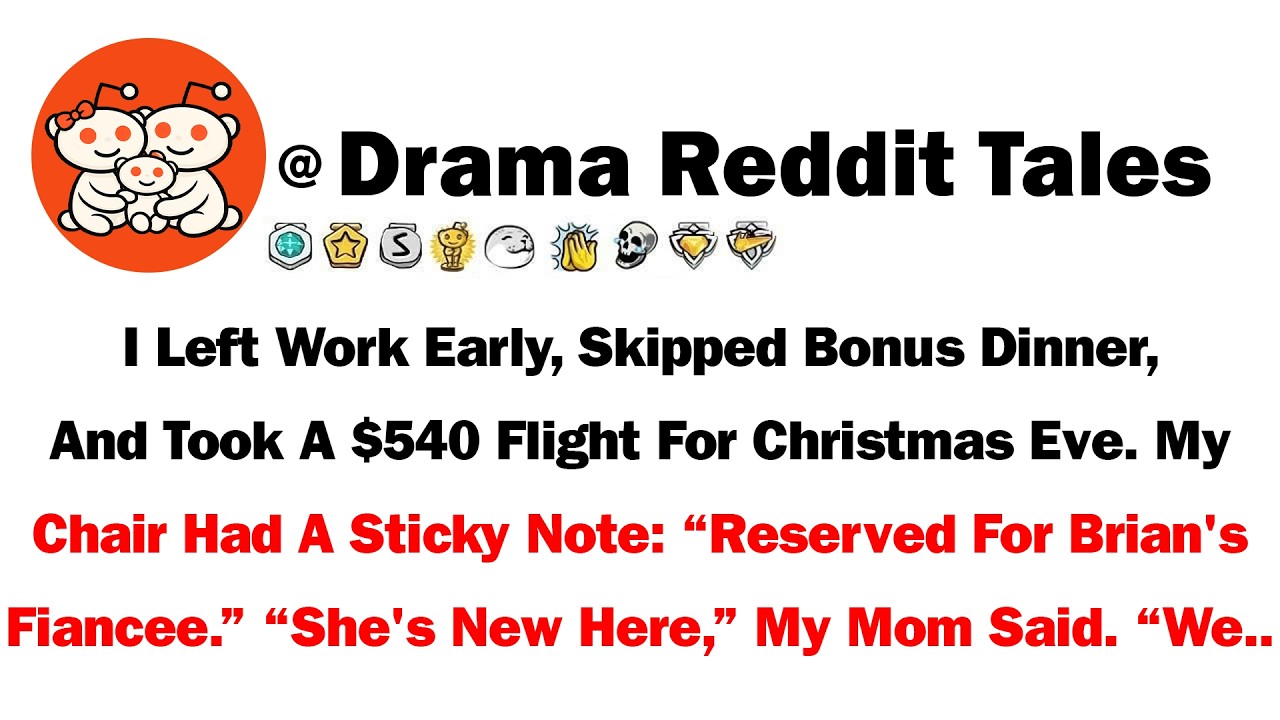I Left Work Early, Skipped Bonus Dinner, And Took A $540 Flight For Christmas Eve. My Chair Had...