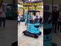 Small excavators suitable for use in orchard greenhouses #digger #excavator