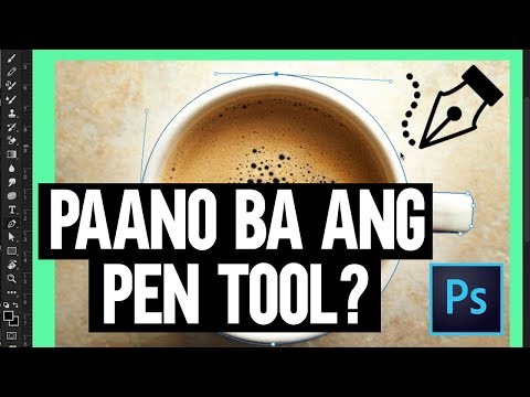 How to use the Pen Tool in Photoshop (Tagalog Tutorial)