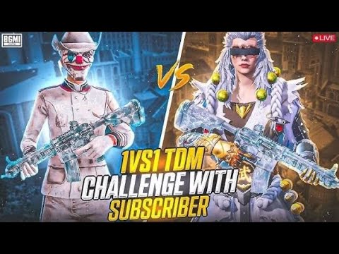 LIVE 1vs1 With Subscribers 😃#bgmi #shorts #pubgmobile