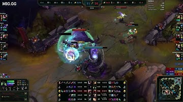 Warwick junlge Triple kill with herald under tower