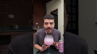 provando o viral de energético monster com morango #viral #shorts #react