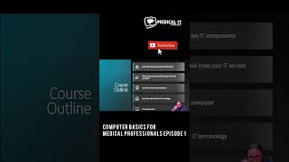 Computer Basics For Medical Professionals Episode 1