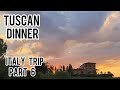 Our FANTASTIC TUSCAN DINNER - Italy Part 6 (Gate 1 Travel) image