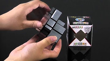 Shengshou Silver Mirror 3X3 Speed Cube Puzzle Black Unboxing Review