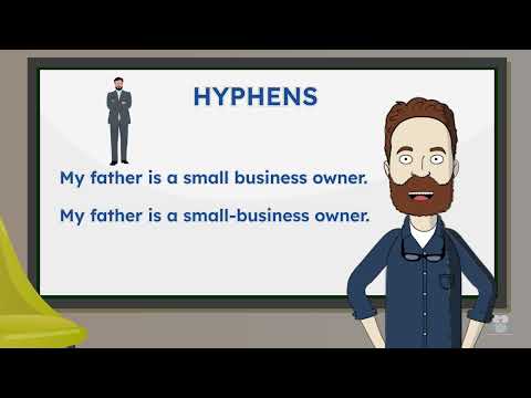 How to Use Hyphens | Punctuation & Writing Lesson 🔗✍️