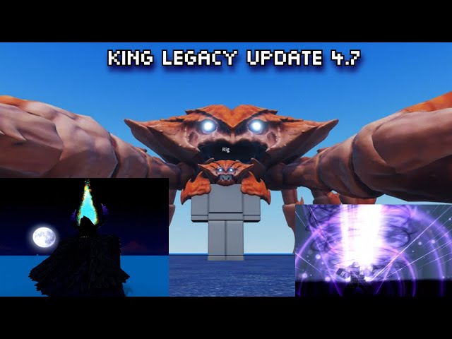 King Legacy Update 4.7! Sneak Peaks 