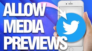 How To Allow Media Previews On Twitter App