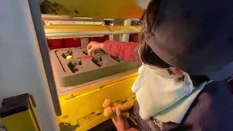 Green sand casting with Core /Flask less molding machine core setting