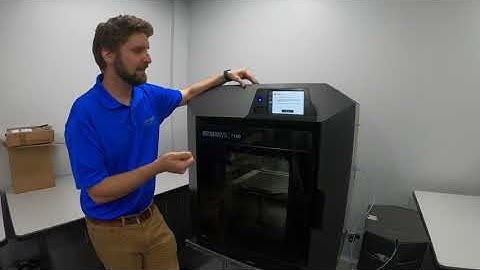 Stratasys F120 3D Printer Training - Unloading Material