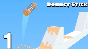 Bouncy Stick Gameplay Walkthrough ( by VOODOO) 1 to 15 level