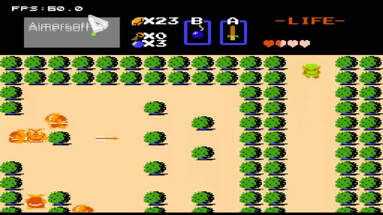 Legend of Zelda walkthrough part 1 - YouTube