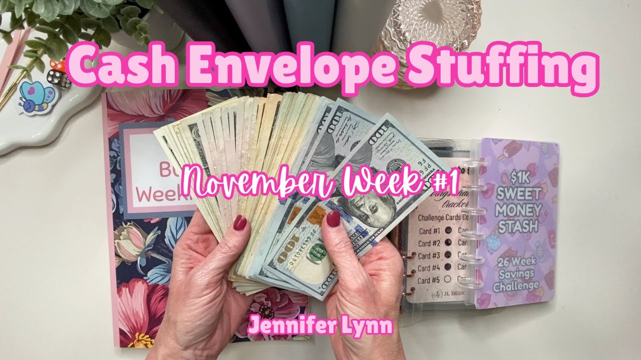 Бюджет и наполнение сбережений 💕 | Неделя ноября №1 | Денежные конверты, амортизационные фонды и ...