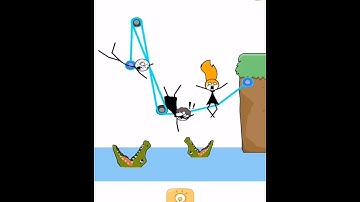 thief puzzle 🆚 Draw Puzzle 2: Draw one part 🆚 Save The  Stickman game gameplay level20878