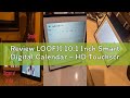 Review LOOFII 10.1 Inch Smart Digital Calendar – HD Touchscreen Family Planner &amp; Calendar with Chore