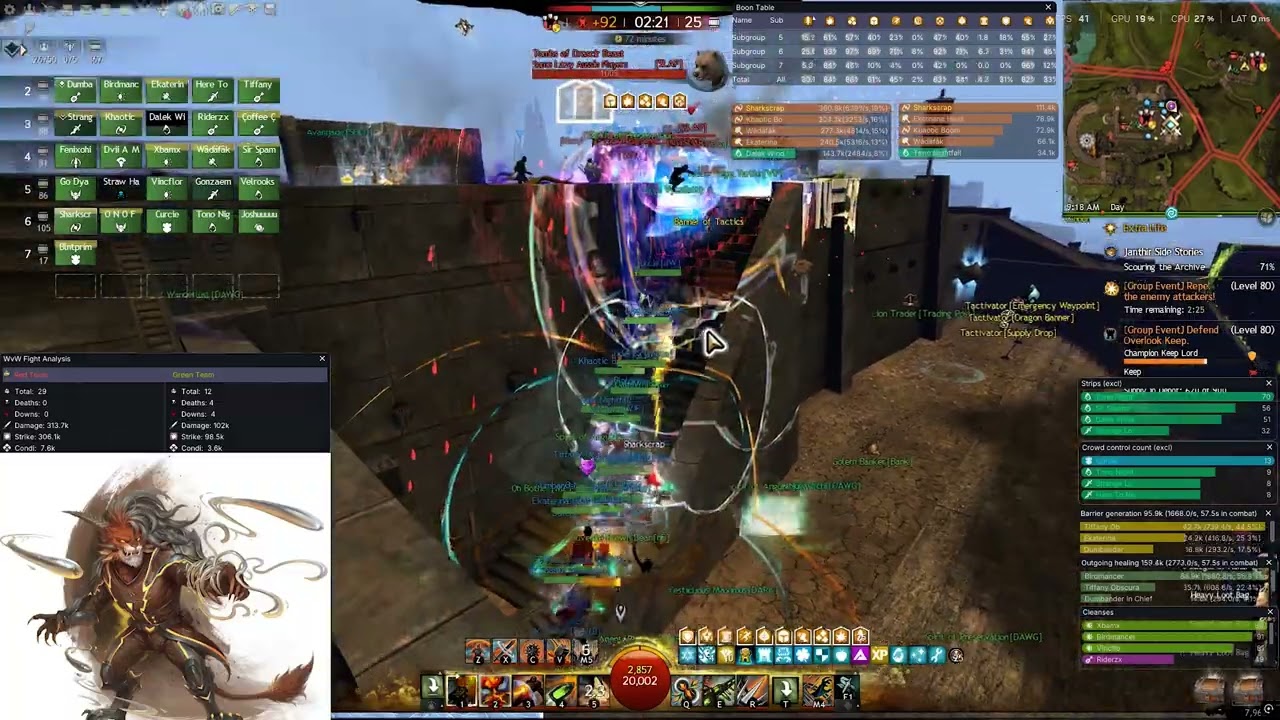 Guild Wars 2: WvW Amalgam fights with SLAP