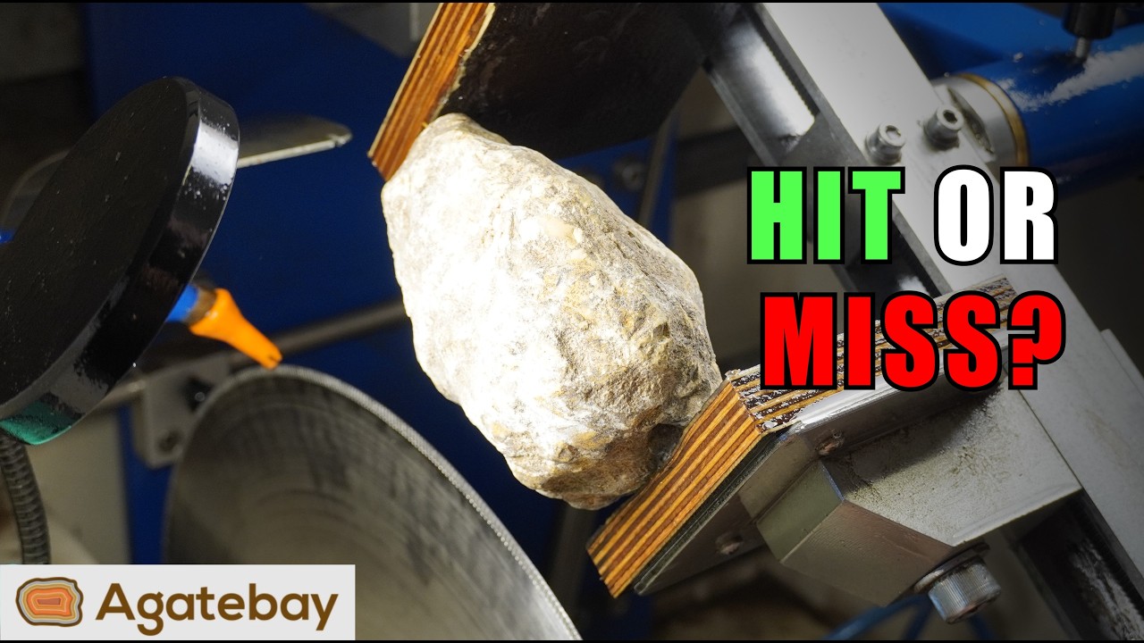 Cutting Jasper rough stones! Hit or Miss?