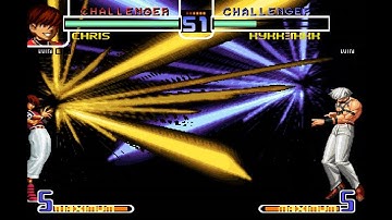 KOF2002 - OROCHI CHRIS VS. REAL OROCHI SHODOWN #KOF2002 #kof2002magicplus2 #kof2002plus