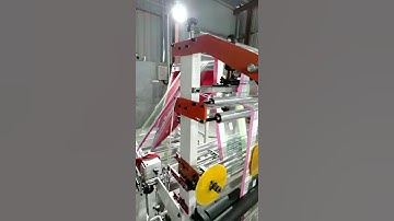 high speed side sealing bag making machine with folding machine