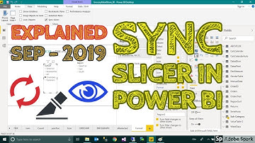 Sync Slicer  Explained In Power BI - TAIK18 (8-7) Power BI