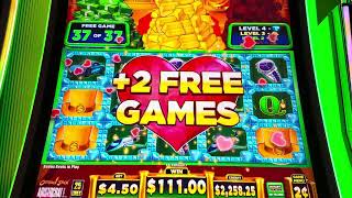 Jackpot on FULL SCREEN DIAMOND VAULTS on new Millioniser Slot Machine @mohegansun