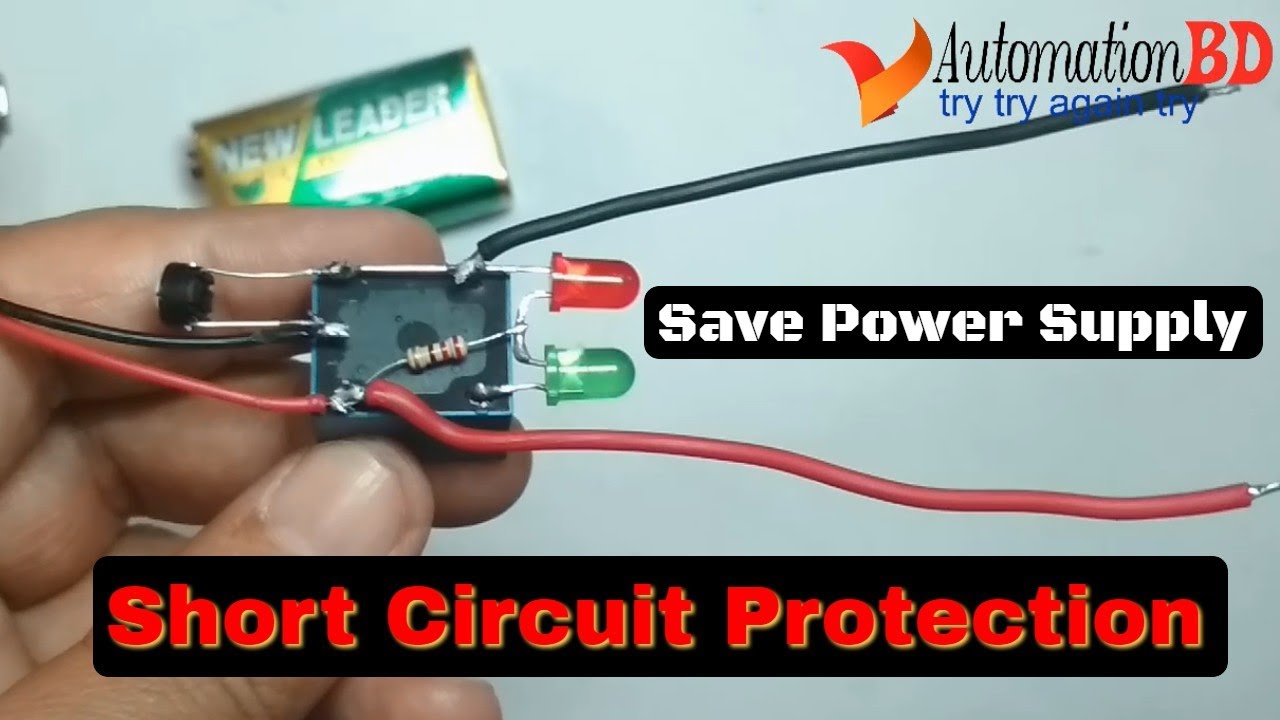 Short Circuit Protection Circuit and Over current Protection Circuit. YouTube