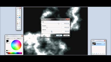 how to make lightning in paint.net