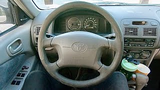 2000 Toyota Corolla CE POV Test Drive How To buy a Old Used Toyota