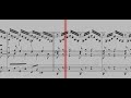 BWV 539 Prelude Fugue In D Minor Fiddle Scrolling 
