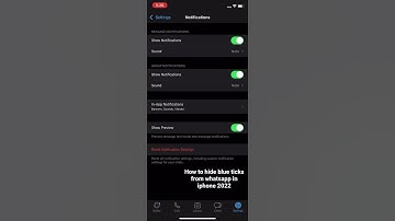How to hide blue ticks on whatsapp in iphone 2022