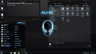 Windows 8 and 8 1 Theme Alien Dark