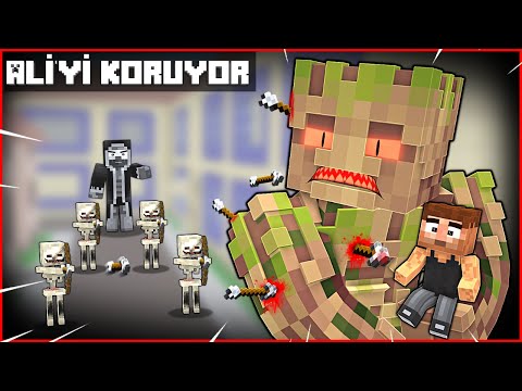 CANAVAR, ALİ'Yİ KORUYOR! 😱 - Minecraft