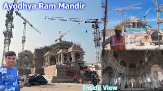 Ram Mandir Ayodhya - Inside Tour 😍 | राम मंदिर निर्माण की जानकारी | Construction Update