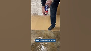 No More Sticky Situations: Your Ultimate Guide to Cleaning Expanding Spray Foam Spills #construction