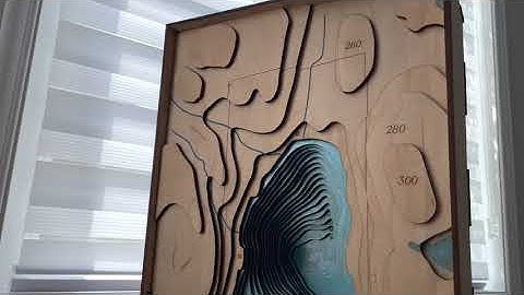 Bathymetric lake display