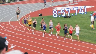 Famous Maxwell Friedrich goes Sub-9 in Boys 3200m Run | 2025 OHSAA D1 State Meet Wealth