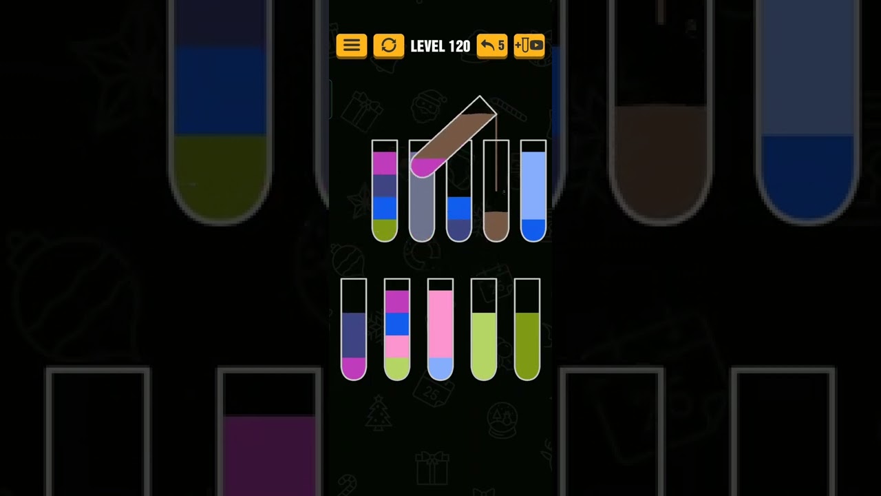 water sort puzzle Level 120