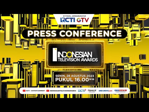 Live Press Conference Indonesian Television Awards 2023