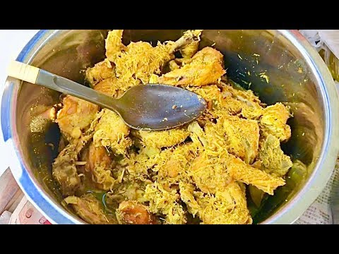 Resipi Nasi Lemak Kuning Kedah - Santapan Senjaku