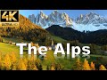 The alps 4k  2 hours relaxation with calming music