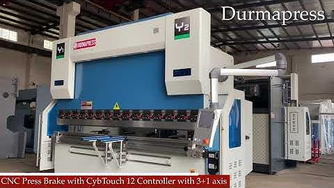 WE67K-250T3200 Hydraulic CNC Press Brake with CybTouch 12 CNC Controller 3+1 Axis from Durmapress