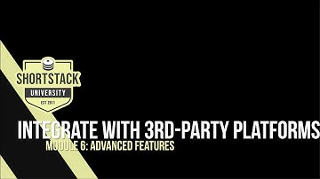 SSU | Integrating with 3rd-Party Platforms