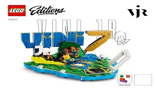 LEGO Instructions - Editions - 43027 -  Vini Jr. – Football Highlights - Football