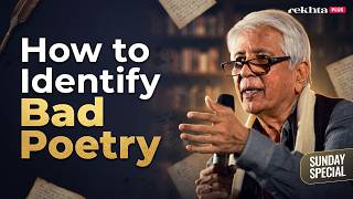 Dr. Salman Akhtar Reveals How To Identify Bad Poetry Live At Jashn-e-rekhta | Sunday Special