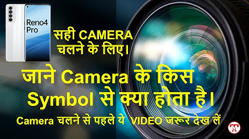 Reno4 Pro Camera Symbol and its use I All Camera function name and work
