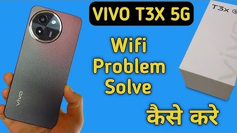 Wi-Fi connected but no internet access Vivo t3x, internet is not working even when Wi-Fi is conne...