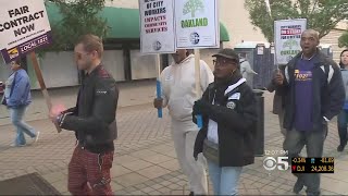 City Worker Strike Shuts Down Numerous Services In Oakland