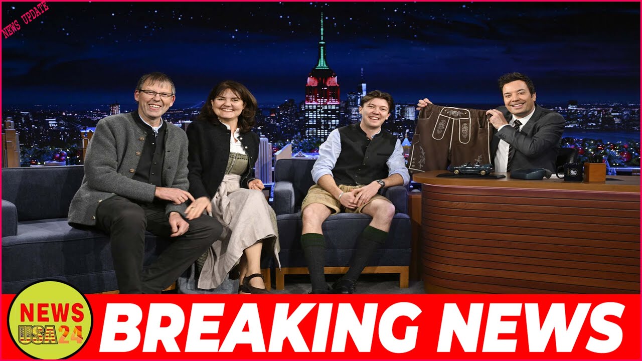 Jimmy Fallon Reunites with Family That Helped Him When He Was Lost in