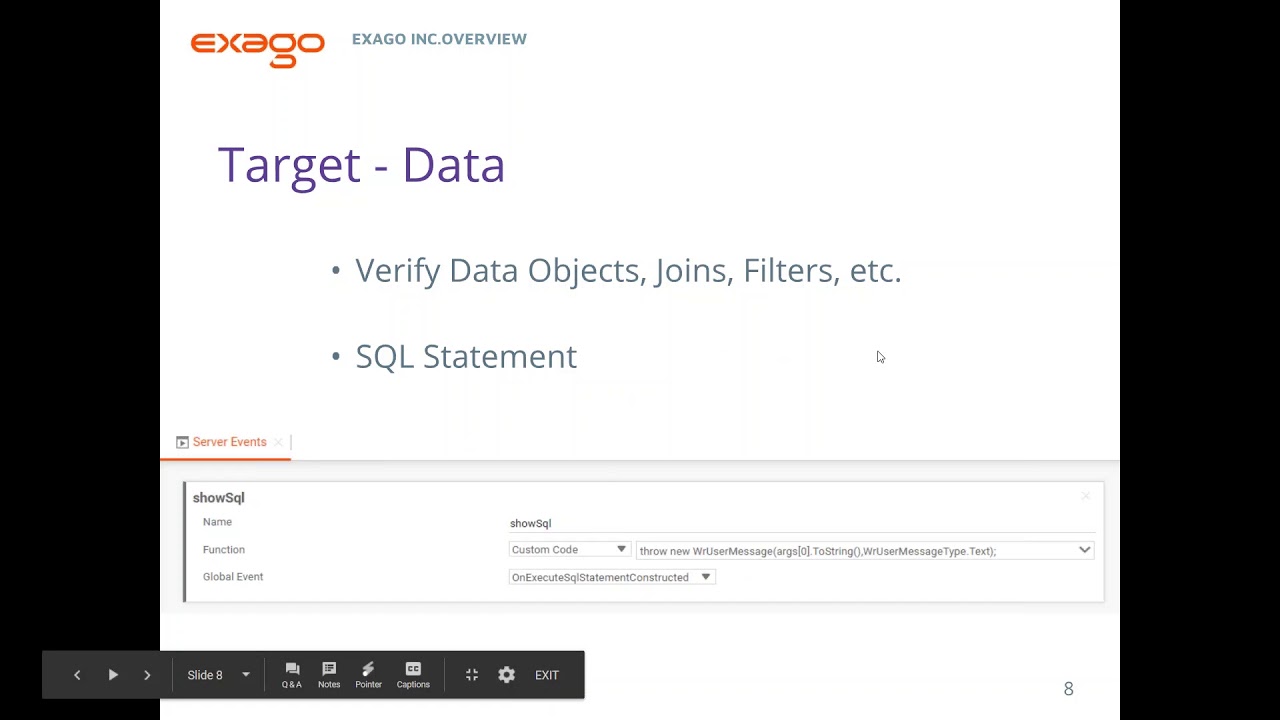 Exago BI Support Lab - Troubleshooting for Admins - YouTube